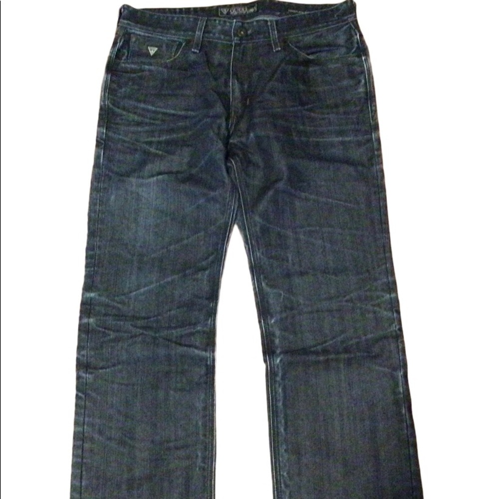 Men’s Guess Jeans Lincoln Slim Straight W 34 L 28.